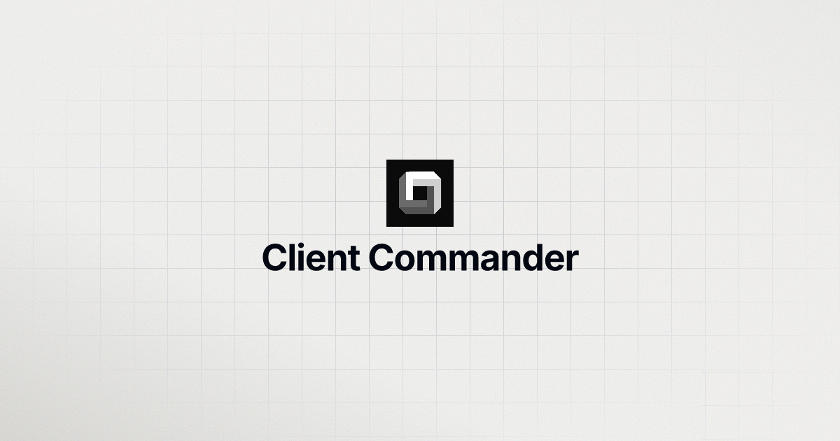Client Commander - CRM Software for Modern Teams